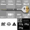 Target - darts Stal Redux 03 - Swiss Point - 22 g
