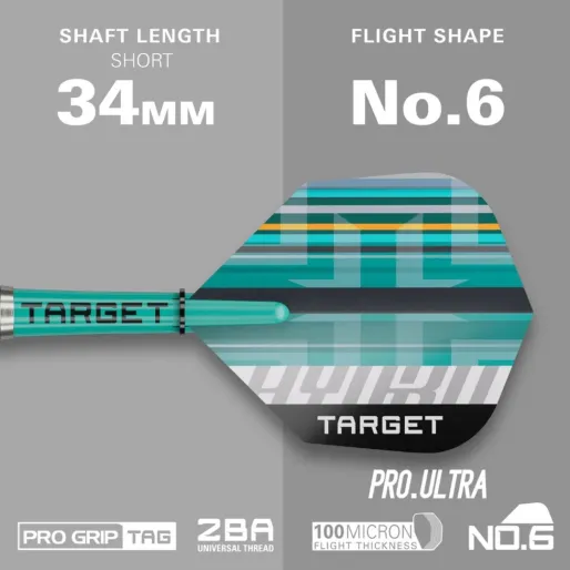 Target - darts Rzutki wodne 12 - 18 g