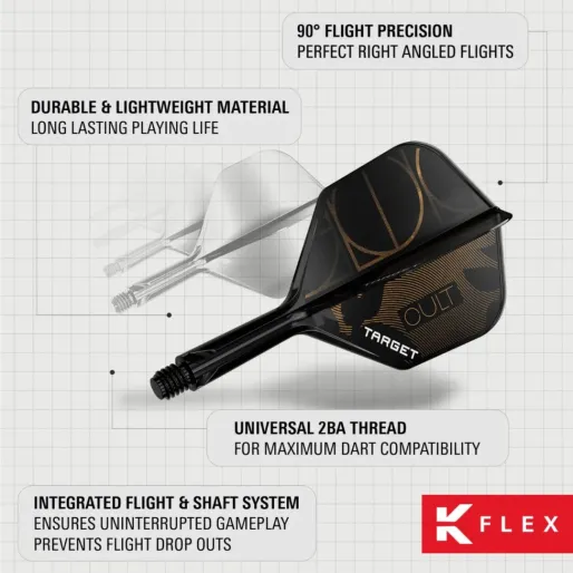 Target - darts Squadrons K-Flex - Cult - No2 - Short - TRG410169