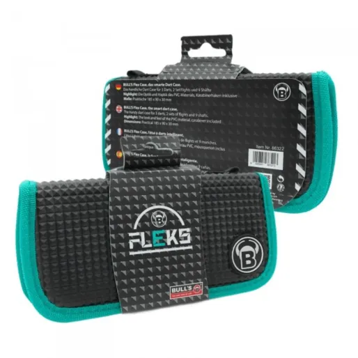 Bull's Etui na rzutki Fleks - miętowo-niebieskie