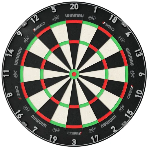 Winmau Tarcza sizalowa 360 Triple Core - oficjalna jakość meczowa PDC