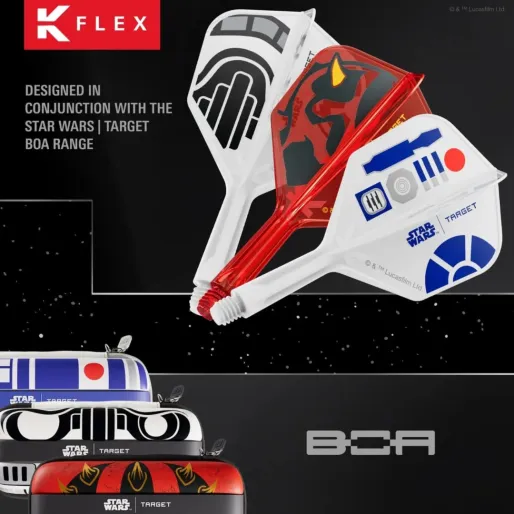 Target - darts K-Flex Squadrons - Star Wars - R2D2 - No6 - Medium - TRG410512
