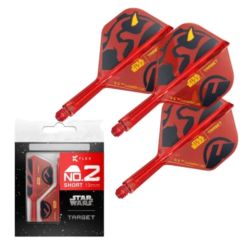 Target - darts K-Flex Squadrons - Star Wars - Darth Maul - No2 - Short - TRG410523