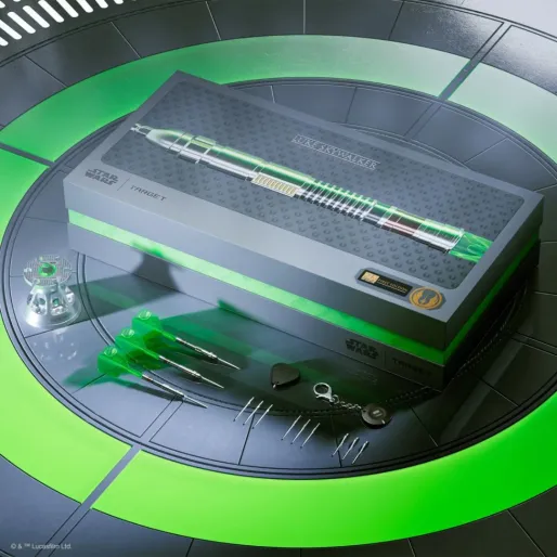 Target - darts Stalowe rzutki Star Wars - Luke Skywalker - Lightsaber First Edition - Swiss Point - 24 g