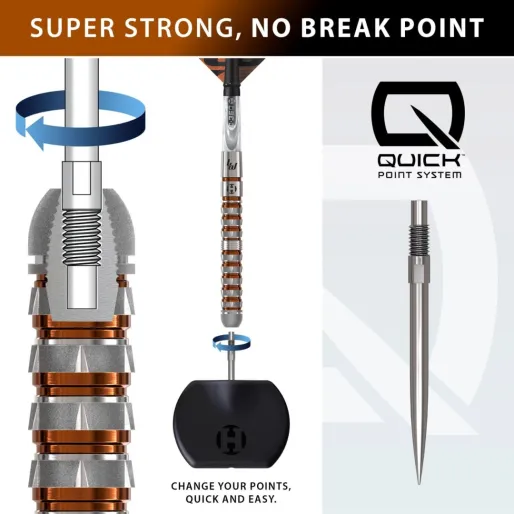 Harrows Rzutki Steel Luke Woodhouse - Seria 3 - Quick Point - 25 g