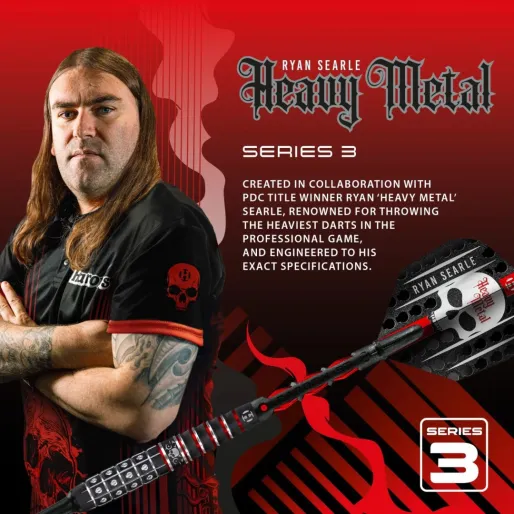 Harrows Rzutki Ryan Searle - Heavy Metal - Seria 3 - 18g
