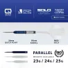 Harrows Rzutki Steel Geo 01 - Parallel - Quick Point - 23g