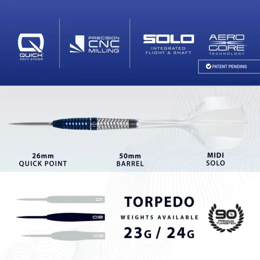 Harrows Stal Geo 02 - Torpedo - Quick Point - 24g