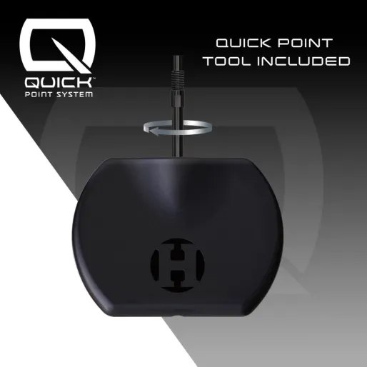 Harrows Stalowe lotki Supergrip - zwężane - Quick Point - 28 g