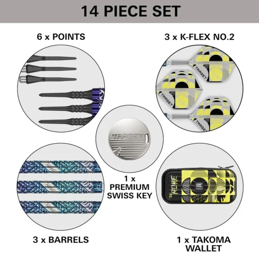 Target - darts Rzutki Luke Littler - Edge - 19g