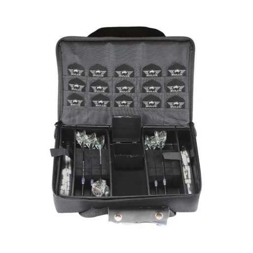 Bull's NL Etui na rzutki Ubertas - Carbon