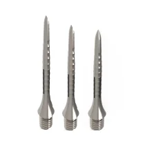 Caliburn Metalowe końcówki - Bamboo - Srebrno-czarne - 28 mm