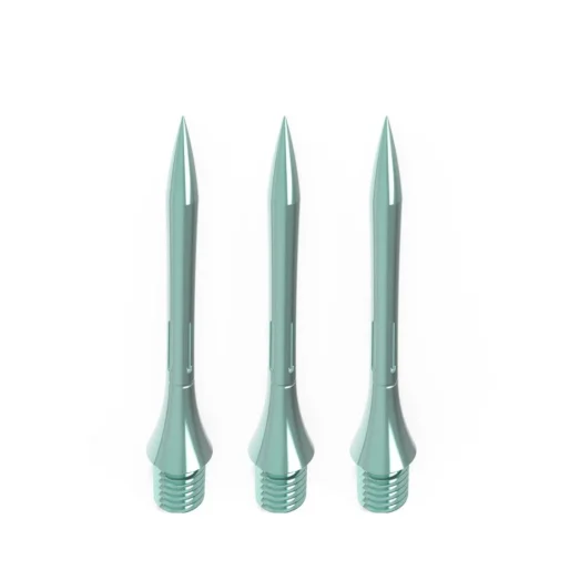 Caliburn Metalowe końcówki - Bambusowe - Gładkie - Jasnozielone - 28 mm