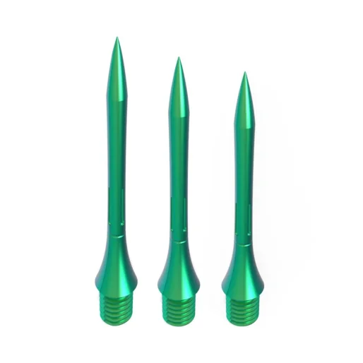 Caliburn Metalowe końcówki - Bambus - Gładkie - Ciemnozielone - 28 mm