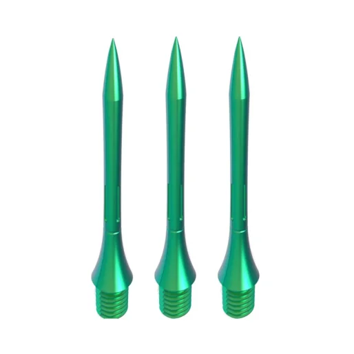 Caliburn Metalowe końcówki - Bambus - Gładkie - Ciemnozielone - 28 mm
