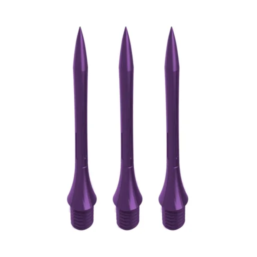 Caliburn Metalowe końcówki - Bambusowe - Gładkie - Fioletowe - 28 mm
