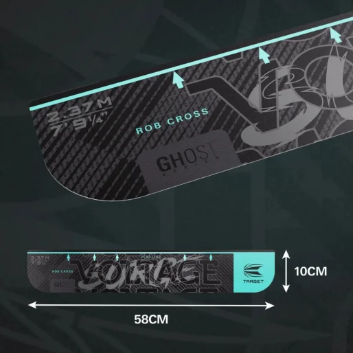 Target - darts Throw Line - Ghost - Rob Cross