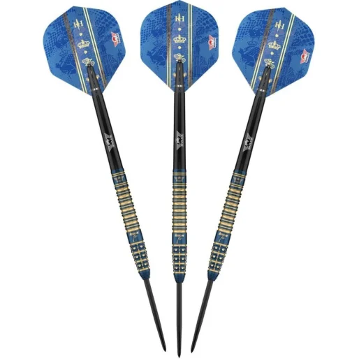 Bull's NL Rzutki stalowe Kim Huybrechts - Niebieskie 95% - 24g