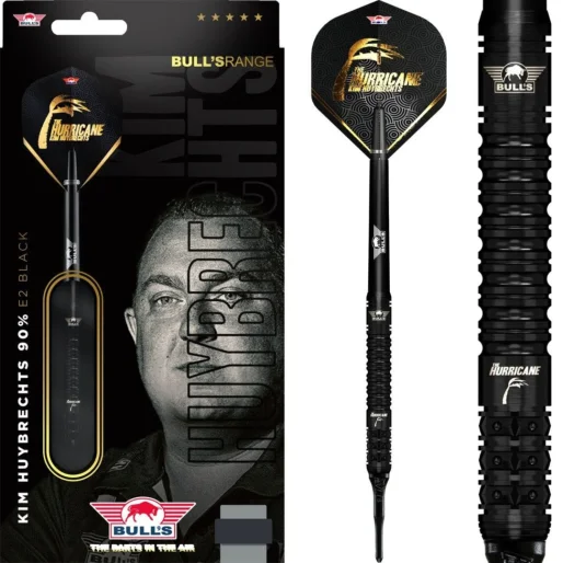 Bull's NL Rzutki Kim Huybrechts - E2 - Full Black - 19g