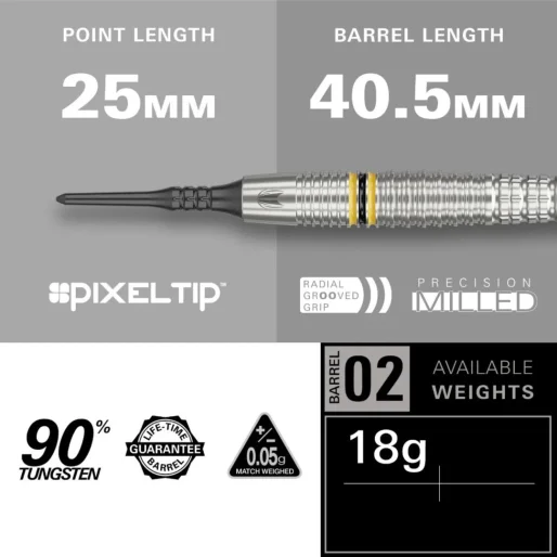 Target - darts Rzutki Scott Williams - G2 - 18g