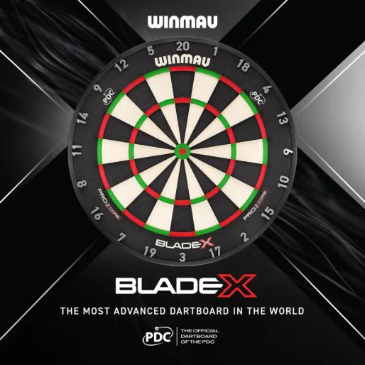 Winmau Tarcza sizalowa Blade X - Oficjalna tarcza do rzutek PDC