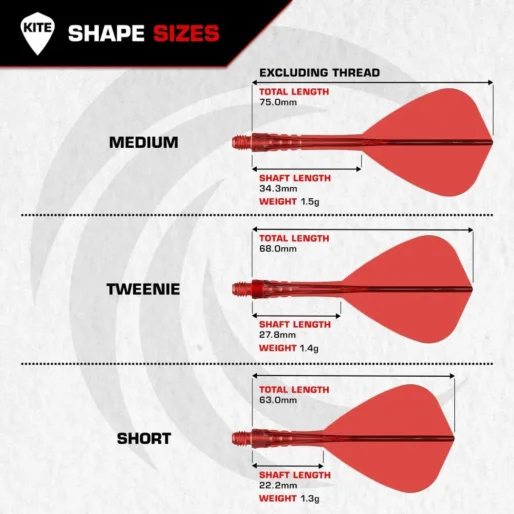 Mission Squadrons Force 90 Vortex - Kite - Medium - Clear Blue F5037