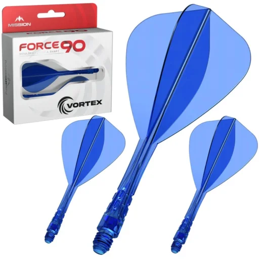 Mission Squadrons Force 90 Vortex - Kite - Midi - Clear Blue F5036