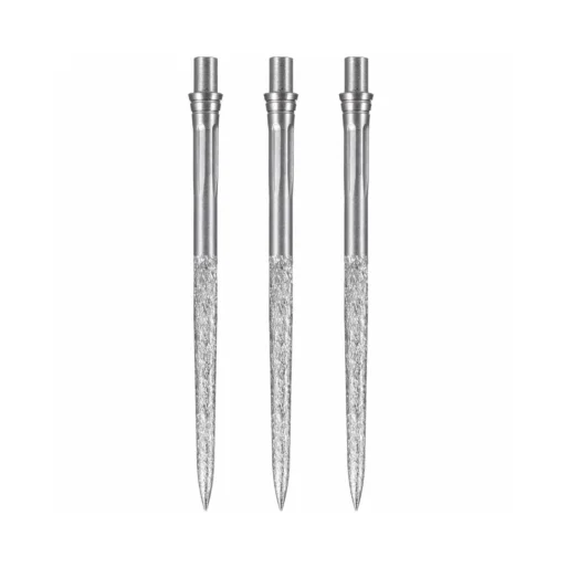 Caliburn Metalowe końcówki - Rough - No Lip - Silver - 36 mm