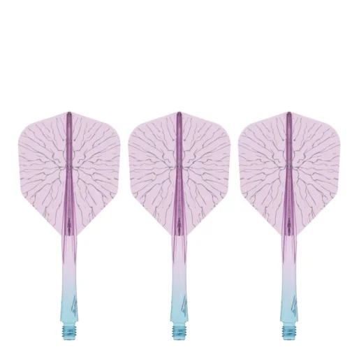 Caliburn SUP Squadrons - No6 - Crack - niebiesko-fioletowy - midi