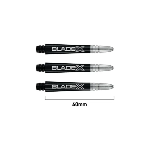 Winmau Uchwyty Vecta Blade X - medium - black & silver