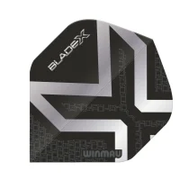 Winmau Squadrons Prism Delta - Blade X - Metallic Black & Silver W6915.808