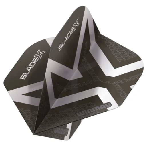 Winmau Squadrons Prism Delta - Blade X - Metallic Black & Silver W6915.808