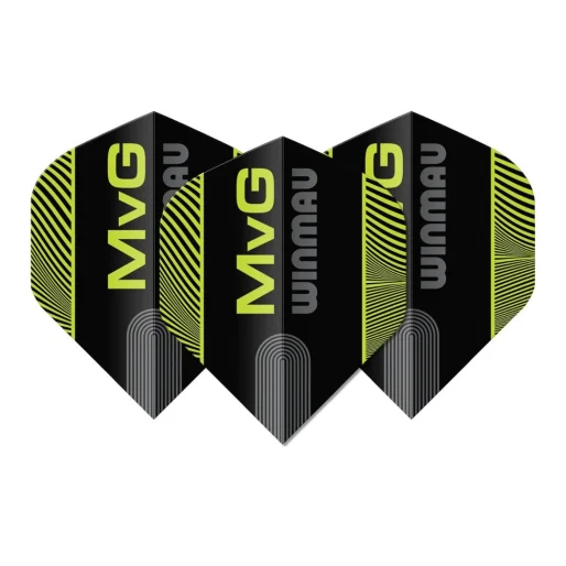 Winmau Prism Delta Squadrons - Michael van Gerwen - Black & Green W6915.818