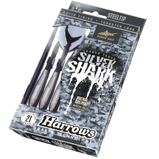 Harrows Rzutki Steel Silver Shark - 22g R
