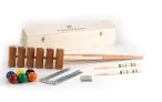 Lucio Londero Croquet Professional 9806/WB - dla 6 graczy - drewniane pudełko