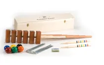 Lucio Londero Croquet Professional 9806/WB - dla 6 graczy - drewniane pudełko