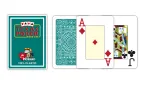 Modiano Rozmiar Texas Poker - 2 Jumbo Index - Profesjonalne karty plastikowe - Czarne