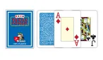 Modiano Rozmiar Texas Poker - 2 Jumbo Index - Profesjonalne karty plastikowe - Czarne