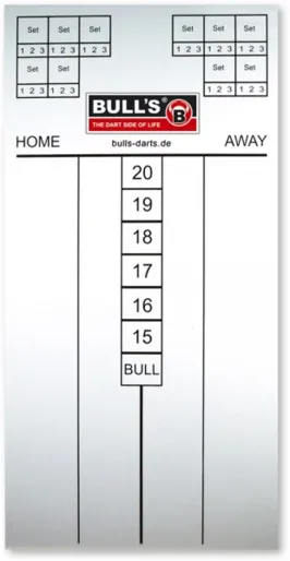 Bull's Ekologiczna tablica do wycierania 30 x 60 cm