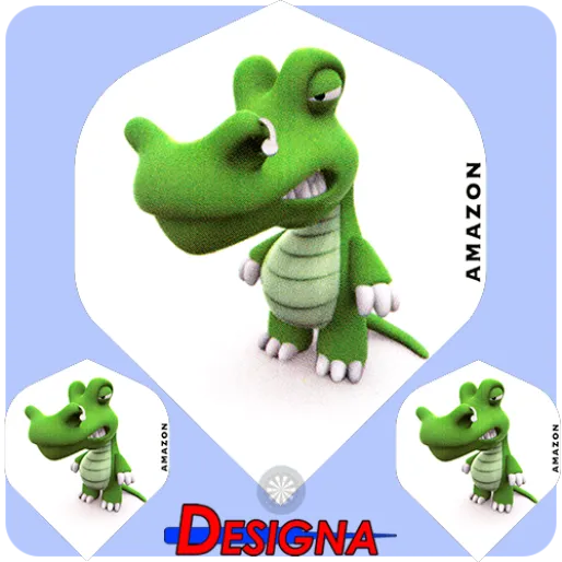 Designa Eskadry Amazon 3D Life Krokodyl F1602