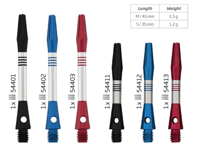 Bull's Uchwyty Cetra - średni - czerwony