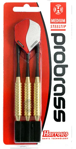 Harrows Rzutki mosiężne Steel Pro - średnie