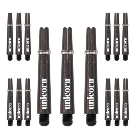 Unicorn Uchwyty Gripper 3 - krótkie - opakowanie 5 zestawów - czarne