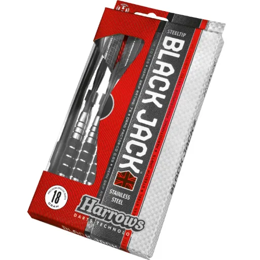 Harrows Stalowe rzutki Black Jack - 22g K