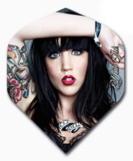 Designa Squadrons Darts Ink - Czarnowłosa dziewczyna F2488