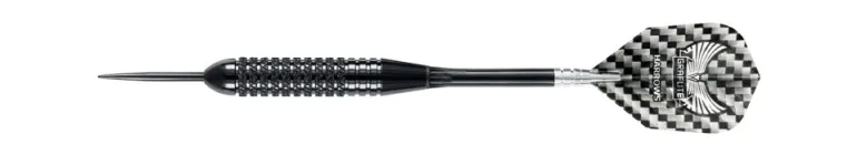 Harrows Stalowa czarna strzała - 25g K