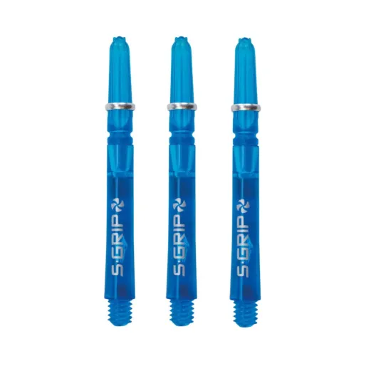 Harrows Uchwyty Supergrip Spin - średnie - przezroczyste