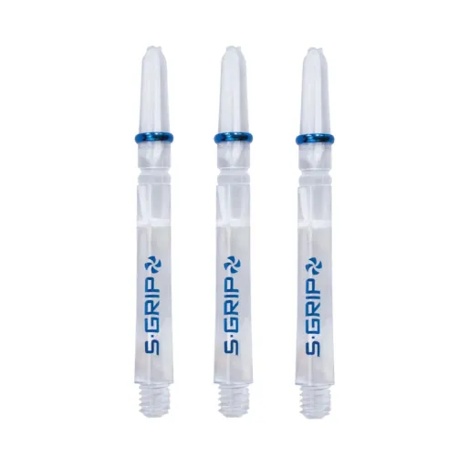 Harrows Uchwyty Supergrip Spin - średnie - przezroczyste