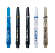 Harrows Uchwyty Supergrip Spin - krótkie - dymne