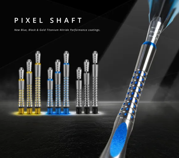 Target - darts Chwyty Pixel Grip Titanium - midi - czarne
